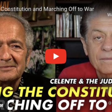 KILLING THE CONSTITUTION AND MARCHING OFF TO WAR